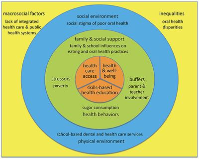 Advancing Oral Health Equity Through School-Based Oral Health Programs: An Ecological Model and Review